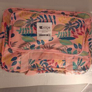 Pink Duffel Sewing Machine Tote Bag Carrying Case Overnight Beach Go Bag PINK